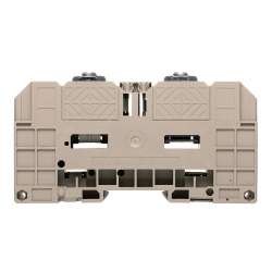 Weidmuller 1028500000 WFF 120 Исполнение: Винтовые клеммы болтового типа, Проходная клемма, Расчетное сечение: 120 мм.кв, Болтовое соединение, Непосредственный монтаж