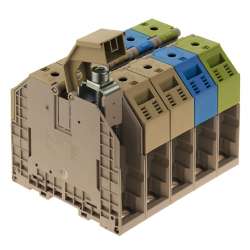 Weidmuller 1032400000 WDU 120/150/5 N Исполнение: Проходная клемма, Винтовое соединение, 120 мм.кв, 1000 V, 269 A, Темно-бежевый