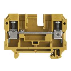 Weidmuller 105820000 SAKT 1/35/DU1 Исполнение: SAK-серия, Проходная клемма, Расчетное сечение: 6 мм.кв, Винтовое соединение, Умеренно желтый, Непосредственный монтаж