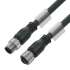 Weidmuller 1058490500 SAIL-M12GM12G-3S5.0U Исполнение: Концентратор сигналов, контрольная линия, Соединительная линия, M12/M12, Number of poles : 3, 5 m, Вилка, прямая - Гнездо, прямое, Экранированный: Да, Светодиод: Нет, Материал оболочки: Полиуретан, Г