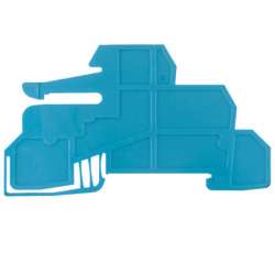 Weidmuller 1067980000 WHP WDL2.5/S BL Исполнение: W-серия, Крепящая пластина