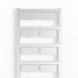Weidmuller 1079490000 SM 27/12.5 MC NE GR Исполнение: SwitchMark, Маркировочные элементы для устройств, 12.5 x 27 мм.кв Держатель SwitchMark, серый