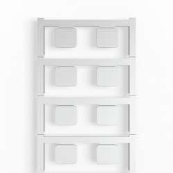 Weidmuller 1079530000 CC 15/17 MC NE GR Исполнение: ClipCard, Маркировочные элементы для устройств, 15 x 17 мм.кв Держатель CC-H 15/17, серый