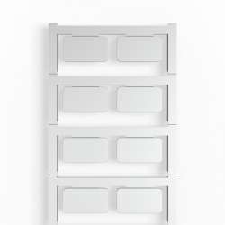 Weidmuller 1079550000 CC 15/27 MC NE GR Исполнение: ClipCard, Маркировочные элементы для устройств, 15 x 27 мм.кв Держатель CC-H 15/27, серый