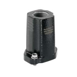 Weidmuller 1082390000 HDC IP68 04A TOS 1M20 Исполнение: HDC - корпус, Типоразмер: 1, Вид защиты: IP68, Корпус для вилки, Резьбовая заглушка, Стандартный, Типоразмер кабельных вводов: M 20