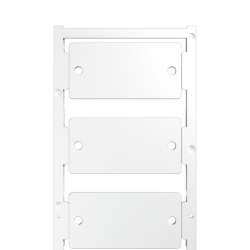 Weidmuller 1083150000 CC 30/60 O4мм.квMC NE WS Исполнение: ClipCard, Маркировочные элементы для устройств, 30 x 60 мм.кв С отверстием, белый