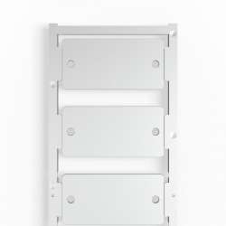 Weidmuller 1083170000 CC 30/60 O4мм.квMC NE GR Исполнение: ClipCard, Маркировочные элементы для устройств, 30 x 60 мм.кв С отверстием, серый