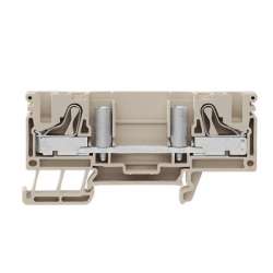 Weidmuller 1084790000 PTD 6/10/STB Исполнение: Измерительная клемма с размыкателем, Проходная клемма, PUSH IN, 6 мм.кв, 800 V, 57 A Темно-бежевый