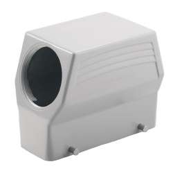 Weidmuller 1111130000 HDC 64D TSBU 1M50G Исполнение: HDC - корпус, Типоразмер: 8, Вид защиты: IP65, Вход кабеля сбоку, Корпус для вилки, Поперечная скоба для фиксации на нижней части, высокий, Типоразмер кабельных вводов: M 50