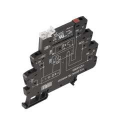Weidmuller 1127240000 TOS 230VAC RC 24VDC2A Исполнение: TERMSERIES, твердотельные реле, 1 Нормально разомкнутый контакт (MOS-FET), Номинальное напряжение: 230 В AC ± 10 % , Номинальное напряжение переключения: 3...33 В DC, Ток: 2 A, Винтовое соединение