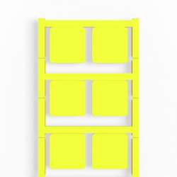 Weidmuller 1131840000 SM 27/27 MC NE GE Исполнение: SwitchMark, Маркировочные элементы для устройств, 27 x 27 мм.кв Держатель SwitchMark, желтый