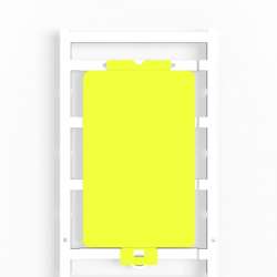 Weidmuller 1138410000 CC 85/54 MC NE GE Исполнение: ClipCard, Маркировочные элементы для устройств, x 54 мм.кв Держатель Logimark-H, желтый