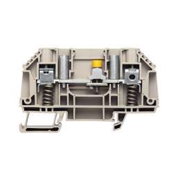 Weidmuller 1161690000 WTL 6 SL Исполнение: W-серия, Измерительная клемма с размыкателем, Расчетное сечение: 6 мм.кв, Винтовое соединение