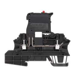 Weidmuller 1162930000 WMF 2.5 FU 10-36V SW Исполнение: W-серия, Клемма с предохранителем, Расчетное сечение: 2.5 мм.кв, Винтовое соединение