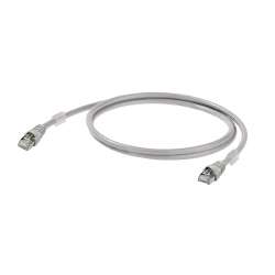 Weidmuller 1165940150 IE-C6FP8LD0150M40M40-D Исполнение: Патч-кабель, RJ45 IP 20, RJ45 IP 20, Cat.6A / Class EA (ISO/IEC 11801 2010), LSZH (малодымный безгалогенный компаунд), 15 m