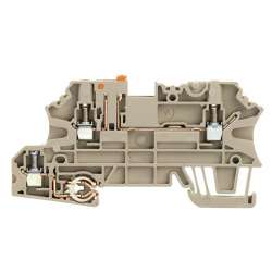 Weidmuller 1167340000 WMF 2.5 DI PE STB Исполнение: W-серия, Измерительная клемма с размыкателем, Клеммы PE, Расчетное сечение: 2.5 мм.кв, Винтовое соединение