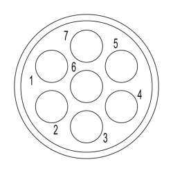 Weidmuller 1170040000 SAI-M23-BE-7 Исполнение: Концентратор сигналов, соединительный разъем, Вставка
