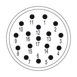 Weidmuller 1170100000 SAI-M23-SE-17 Исполнение: Концентратор сигналов, соединительный разъем, Вставка