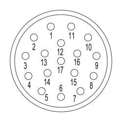 Weidmuller 1170110000 SAI-M23-BE-17 Исполнение: Концентратор сигналов, соединительный разъем, Вставка