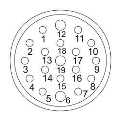 Weidmuller 1170130000 SAI-M23-BE-19 Исполнение: Концентратор сигналов, соединительный разъем, Вставка