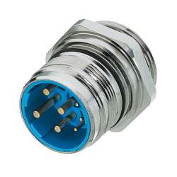 Weidmuller 1170320000 SAIE-M23-L-EM Исполнение: Концентратор сигналов, соединительный разъем, Встраиваемый штекер, Пустой корпус