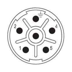 Weidmuller 1170350000 SAI-M23-SE-L-6 Исполнение: Концентратор сигналов, соединительный разъем, Вставка