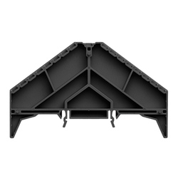 Weidmuller 1173570000 BZT PRV8 SW 35X15 Исполнение: P-серия, Держатель маркировки, черный, Количество уровней: 8, TS 35 x 15