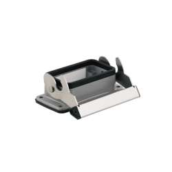 Weidmuller 1206100000 HDC 10B ALU Исполнение: HDC - корпус, Типоразмер: 4, Вид защиты: IP65, Проходной корпус, Продольная скоба для фиксации на нижней части, Стандартный