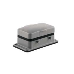 Weidmuller 1209200000 HDC 16B ADBO Исполнение: HDC - корпус, Типоразмер: 6, Вид защиты: IP65, Проходной корпус, Поперечная скоба для фиксации на верхней части, Стандартный, с крышкой