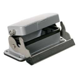 Weidmuller 1210100000 HDC 16B ADLU Исполнение: HDC - корпус, Типоразмер: 6, Вид защиты: IP65, Проходной корпус, Продольная скоба для фиксации на нижней части, Стандартный, с крышкой