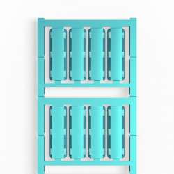 Weidmuller 1248790000 SFX 9/40 S MC NE BL Исполнение: SlimFix X, Маркировка проводов и кабелей, 7 - 40 мм.кв 40 x 9 мм.кв синий