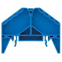 Weidmuller 1267980000 BZT PRV4 BL 35X15 Исполнение: P-серия, Держатель маркировки, синий, Количество уровней: 4, TS 35 x 15