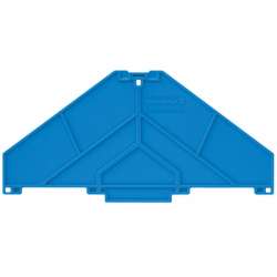 Weidmuller 1268000000 PAP PRV/PPV8 BL Исполнение: P-серия, Концевая пластина, синий, 3 mm