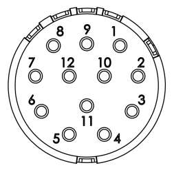 Weidmuller 1296730000 SAI-M23-BE-12-G Исполнение: Концентратор сигналов, соединительный разъем, Вставка