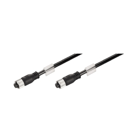 Weidmuller 1309920030 IE-C5DB4FE0030MSSMSS-E Исполнение: Системный кабель, M12 IP 67, розетка прямая, M12 IP 67, розетка прямая, Cat.5 / Class D, Огнестойкая, неподдающаяся коррозии, сшитая изоляция высшего сорта, 3 m