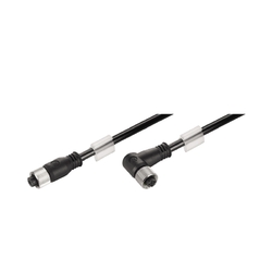 Weidmuller 1309930050 IE-C5DB4FE0050MSSMSA-E Исполнение: Системный кабель, M12 IP 67, розетка прямая, M12 IP 67, угловая розетка, Cat.5 / Class D, Огнестойкая, неподдающаяся коррозии, сшитая изоляция высшего сорта, 5 m