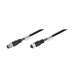 Weidmuller 1310020030 IE-C5DB4HE0030MCSMSS-E Исполнение: Системный кабель, M12 IP 67, прямая вилка, M12 IP 67, розетка прямая, Cat.5 / Class D, Безгалогеновый огнестойкий компаунд EM 104, 3 m