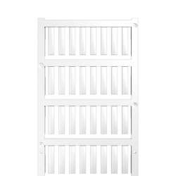 Weidmuller 1318750000 SFR 3/21 MC NE WS Исполнение: SlimFix R, Маркировка проводов и кабелей, 3 - 3.7 мм.кв 21 x 5.8 мм.кв белый