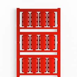 Weidmuller 1323470000 SFX 9/24 S MC NE RT Исполнение: SlimFix X, Маркировка проводов и кабелей, 7 - 40 мм.кв 24 x 9 мм.кв красный