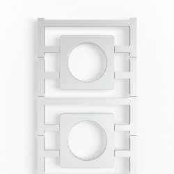 Weidmuller 1323550000 SM 42/42-30 K MC NE GR Исполнение: SwitchMark, Маркировочные элементы для устройств, 42 x 42 мм.кв для кулачковых переключателей, Тип T0, серый