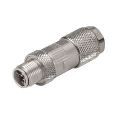 Weidmuller 1324020000 IE-PS-M12X-P-FH Исполнение: Промышленный разъем, M12, Технология с прорезанием изоляции, Cat.6A / Class EA (ISO/IEC 11801 2010), IP67