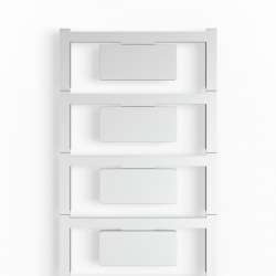 Weidmuller 1336720000 SM 37.5/17 MC NE GR Исполнение: SwitchMark, Маркировочные элементы для устройств, 17 x 37.5 мм.кв серый