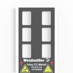 Weidmuller 1341040000 INLAY CC-M 27/18