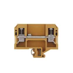 Weidmuller 134920000 SAKB 10 Исполнение: SAK-серия, Проходная клемма, Расчетное сечение: 10 мм.кв, Винтовое соединение, Умеренно желтый, Непосредственный монтаж