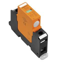 Weidmuller 1351050000 VPU II 1 R 750V/25kA Исполнение: Низкое напряжение, с контактом дистанционной сигнализации, TN-C, TN-S