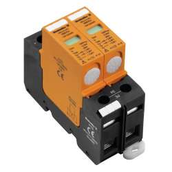 Weidmuller 1351220000 VPU II 2 PV 1000V DC Исполнение: Низкое напряжение, без контакта дистанционной сигнализации