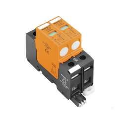 Weidmuller 1351240000 VPU II 2 R PV 1000V DC Исполнение: Низкое напряжение, с контактом дистанционной сигнализации