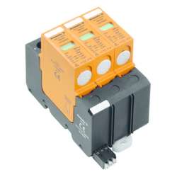Weidmuller 1351530000 VPU II 3 R PV 1500V DC Исполнение: Низкое напряжение, с контактом дистанционной сигнализации
