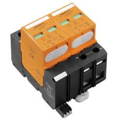 Weidmuller 1351620000 VPU I 2 R LCF 280V/25KA Исполнение: Низкое напряжение, с контактом дистанционной сигнализации, Без тока утечки, TN
