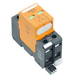 Weidmuller 1351800000 VPU I 1 R 400V/25KA Исполнение: Низкое напряжение, с контактом дистанционной сигнализации, TN